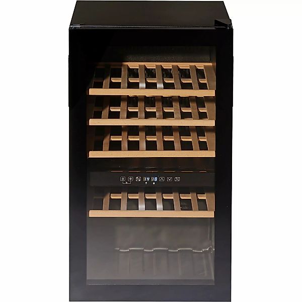 Wolkenstein Weintemperierschrank WTS49DW Schwarz EEK: G günstig online kaufen