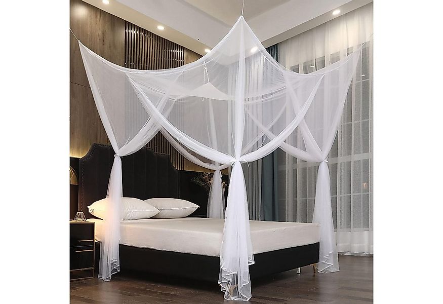 BTTO Moskitonetz Himmelbettvorhänge Bett Fliegennetz Mückennetz,Betthimmel günstig online kaufen