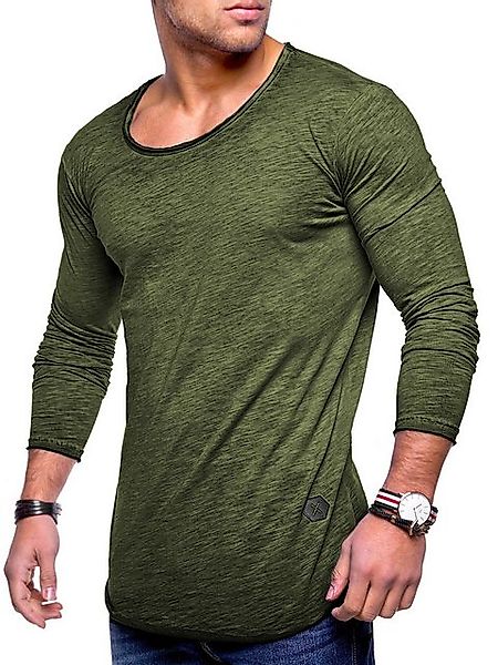 behype Langarmshirt "Dust L/S", mit weitem Halsausschnitt günstig online kaufen