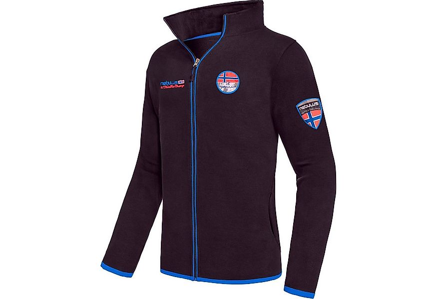 Nebulus Sweatjacke NORY, P6540 - Herren, schwarz-kobalt, XL günstig online kaufen