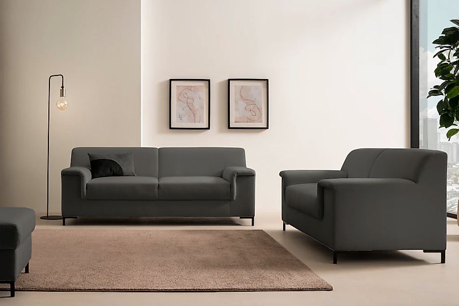 INOSIGN Polstergarnitur "Jamie 2, auch in Cord, Set: bestehend aus 1,5- und günstig online kaufen