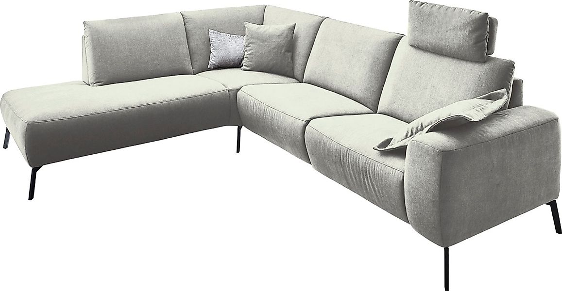 Home affaire Ecksofa "Bellini L-Form" incl. motorischer Relaxfunktio, wahlw günstig online kaufen