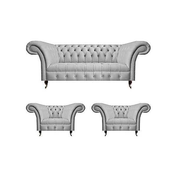 JVmoebel Sofa Sofagarnitur 3+1+1 Sitzer Polstermöbel 3tlg Set Polster Möbel günstig online kaufen