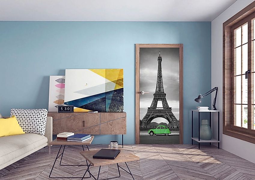 Papermoon Fototapete VLIES-Tapete Premium "Strand Schwarz günstig online kaufen