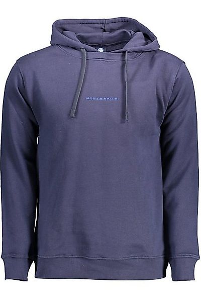 North Sails Sweatshirt Blaues Herren-Sweatshirt: Langarm Kapuzenpullover günstig online kaufen