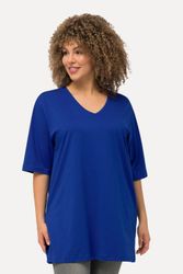 Ulla Popken T-Shirt T-Shirt V-Ausschnitt Relaxed günstig online kaufen