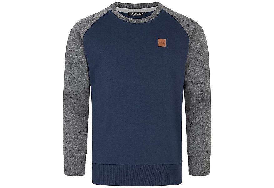 REPUBLIX Sweatshirt ADAM Herren Pullover mit Rundhalsausschnitt & Raglan-Är günstig online kaufen