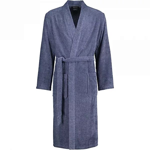 Cawö Home Herren Bademantel Kimono 5507 - Farbe: denim - 17 - XL günstig online kaufen