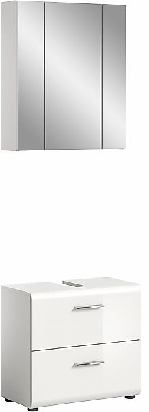 welltime Badmöbel-Set "FLORENZ, TOPSELLER, 2-teilige Badkombination, hochwe günstig online kaufen