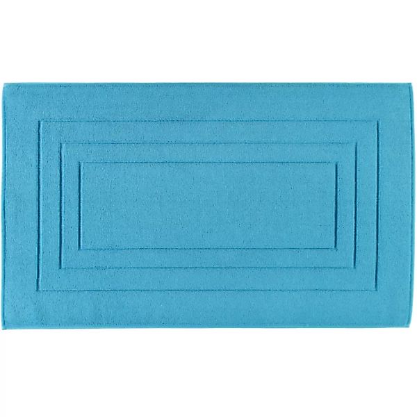 Vossen Badematten Feeling - Farbe: turquoise - 557 - 67x120 cm günstig online kaufen
