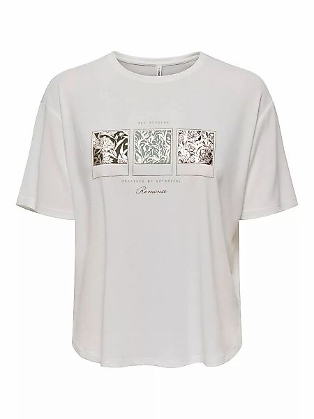 ONLY Kurzarmshirt "ONLFREE LIFE S/S BOTANICAL TOP BOX JRS" günstig online kaufen