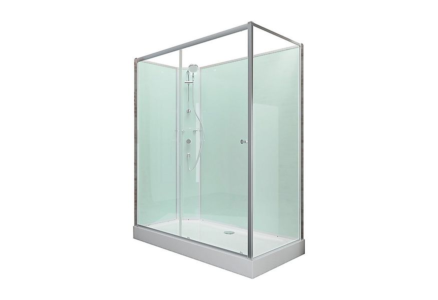 Schulte Komplettdusche Ibiza, BxT: 80x120 cm, 5 mm Sicherheitsglas, Komplet günstig online kaufen