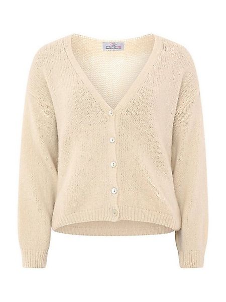 Zwillingsherz Strickjacke (1-tlg) Plain/ohne Details günstig online kaufen