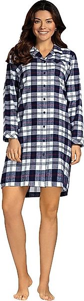 comtessa Nachthemd Damen-Nachthemd Flanell Karo günstig online kaufen