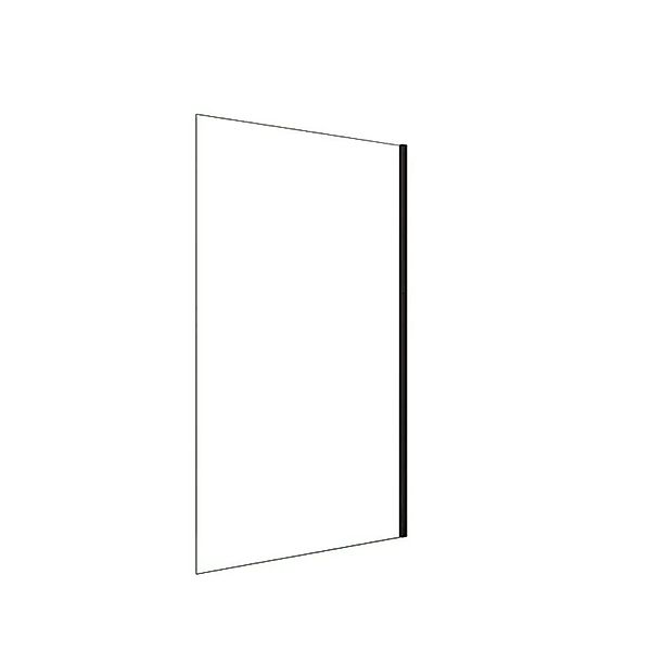 Duschparadies 70x140cm Badewannenaufsatz 6mm ESG Festglas Duschabtrennung D günstig online kaufen