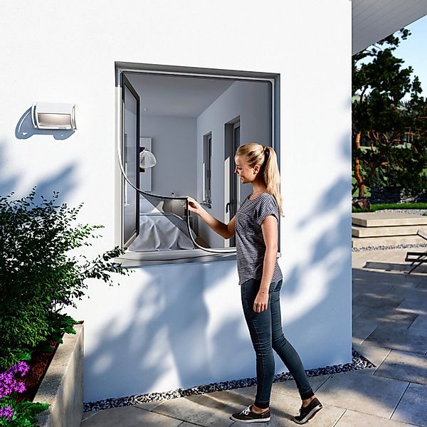 Windhager Insektenschutz-Fensterrahmen, BxH: 100x120 cm günstig online kaufen