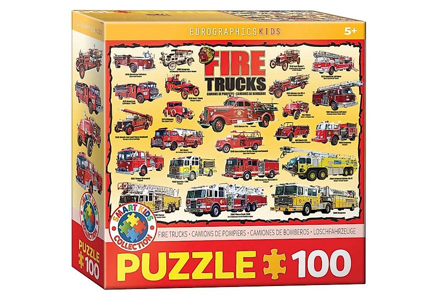 EUROGRAPHICS Puzzle Feuerwehrautos (Puzzle), 199 Puzzleteile günstig online kaufen