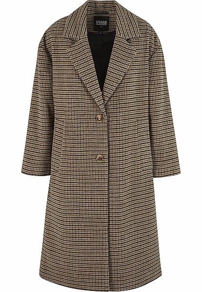 URBAN CLASSICS Winterjacke "Urban Classics Ladies Oversized Plaid Coat" 1 S günstig online kaufen