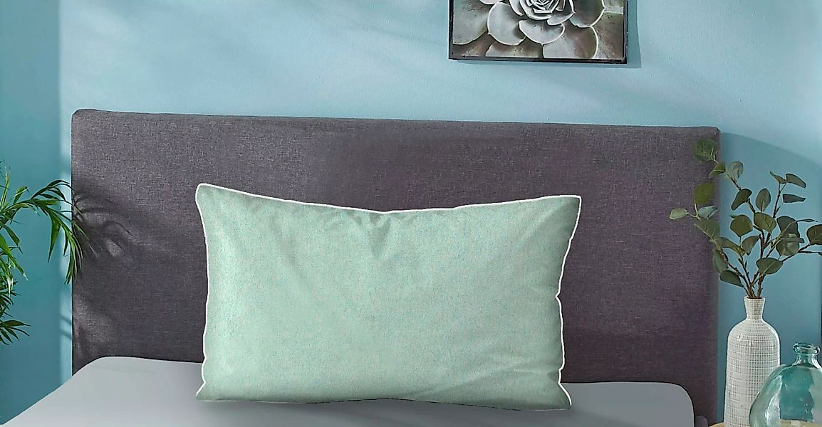 Biberna Kissenbezug Hermal Flanell mit Reißverschluss, günstig online kaufen