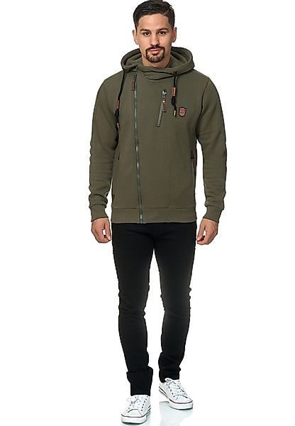 Indicode Kapuzensweatjacke Herren Elm Hoodie Sweatjacke günstig online kaufen