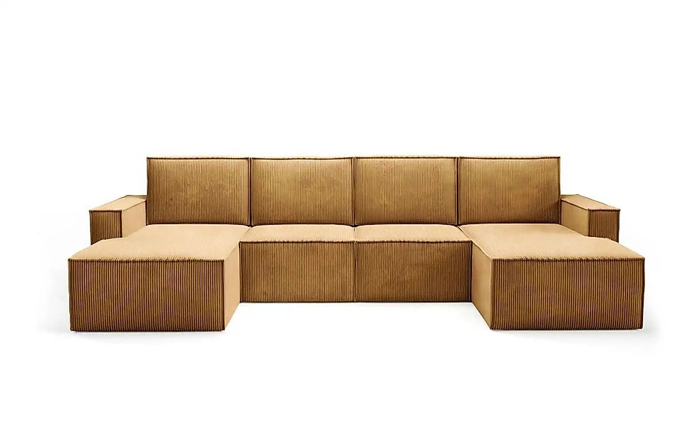Wohnlandschaft  Orto ¦ gelb ¦ Maße (cm): B: 320 H: 93 Polstermöbel > Sofas günstig online kaufen