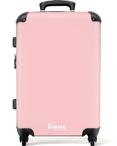 NoBoringSuitcases.com© Hartschalen-Trolley Rosa - Einfarbig - günstig online kaufen