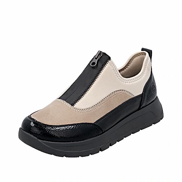 Remonte Plateausneaker, Halbschuh, Casual-Sneaker mit Lackdetails günstig online kaufen