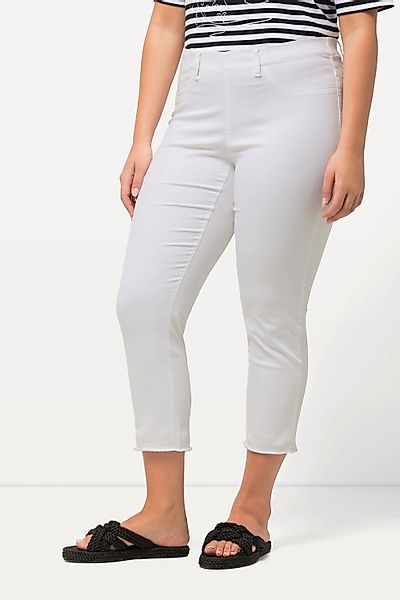 Ulla Popken 7/8-Hose 7/8-Hose Sienna Fransensaum günstig online kaufen
