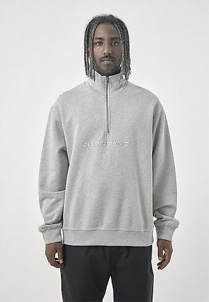 Cleptomanicx Strickpullover Boxy Crewneck Eurostile Locker geschnitten günstig online kaufen