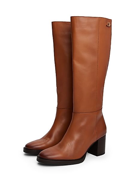 Tommy Hilfiger STACKED HEEL LEATHER LONG günstig online kaufen