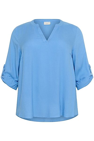 KAFFE Curve Langarmbluse Langarm-Bluse KCmolly Große günstig online kaufen