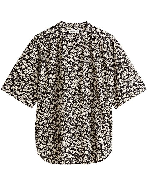 Marc O'Polo Druckbluse Halbarm-Hemdbluse mit Print günstig online kaufen