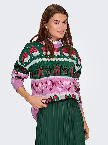 ONLY Weihnachtspullover ONLXMAS HOHO LS PULLOVER günstig online kaufen