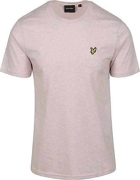 Lyle und Scott T-Shirt Heather Hellrosa - Größe S günstig online kaufen