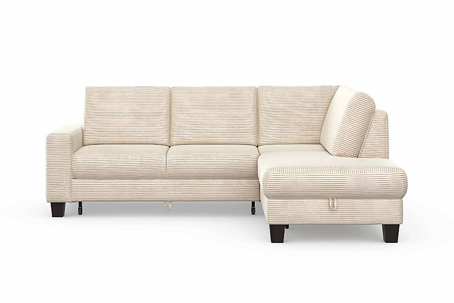 Home affaire Ecksofa "Summer L-Form", mit Ottomane, mit oder ohne Bettfunkt günstig online kaufen