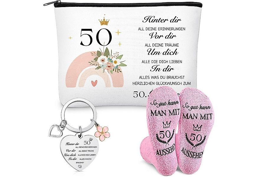 LuxusKollektion Badaccessoire-Set Geburtstagsgeschenk 50 1975 Kosmetiktasch günstig online kaufen