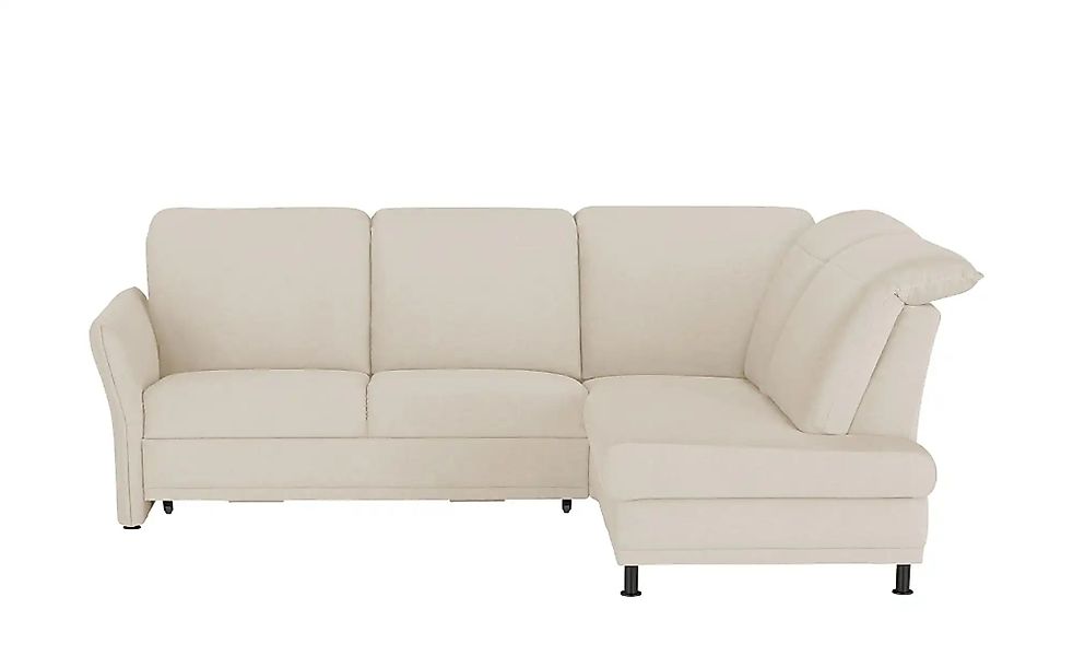 Polstermöbel Oelsa Ecksofa  Mallorca ¦ creme ¦ Maße (cm): B: 258 H: 92 T: 1 günstig online kaufen