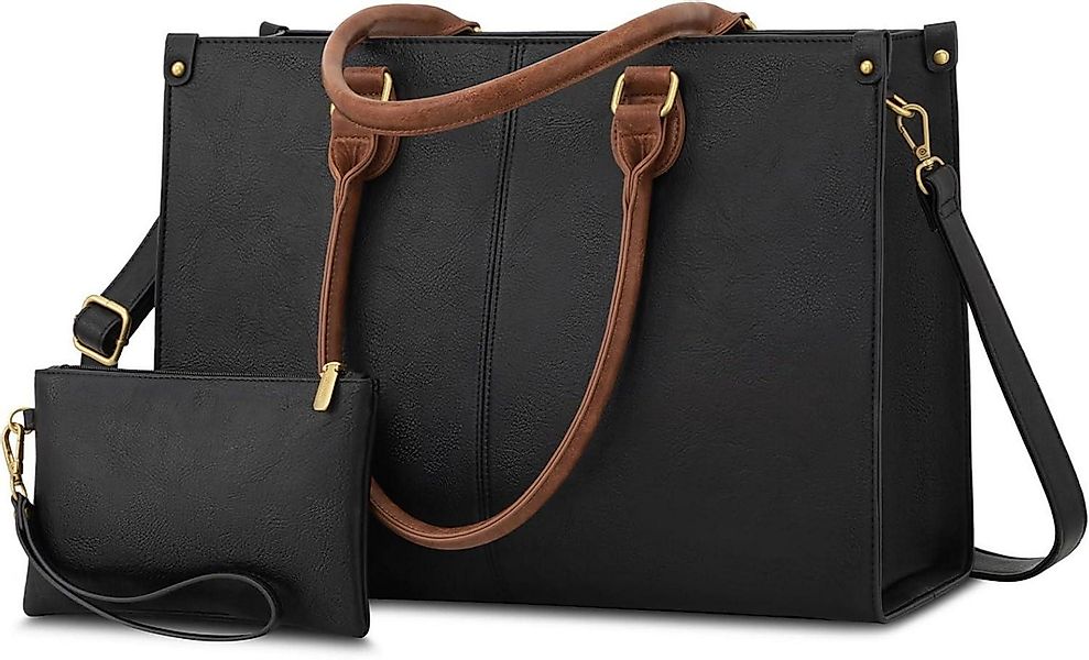 LuxusKollektion Handtasche Handtasche Damen Shopper 15.6 günstig online kaufen