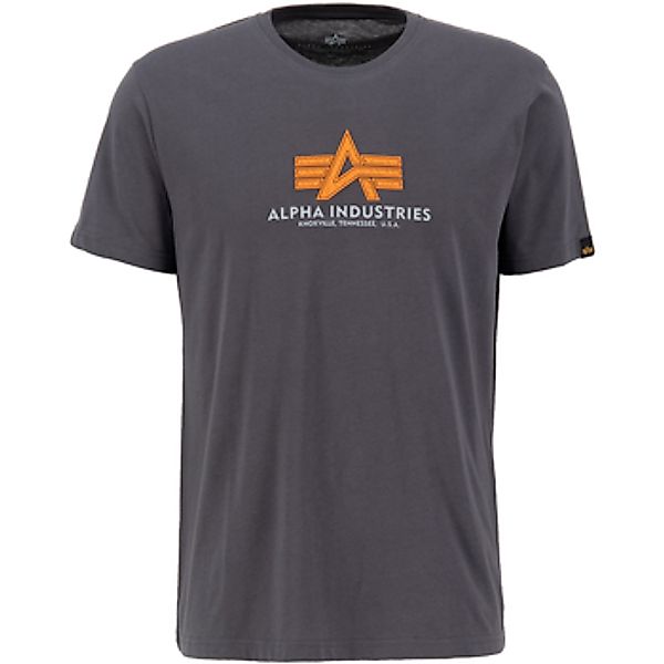 Alpha Industries  T-Shirt Basic T Rubber - vintage grey günstig online kaufen
