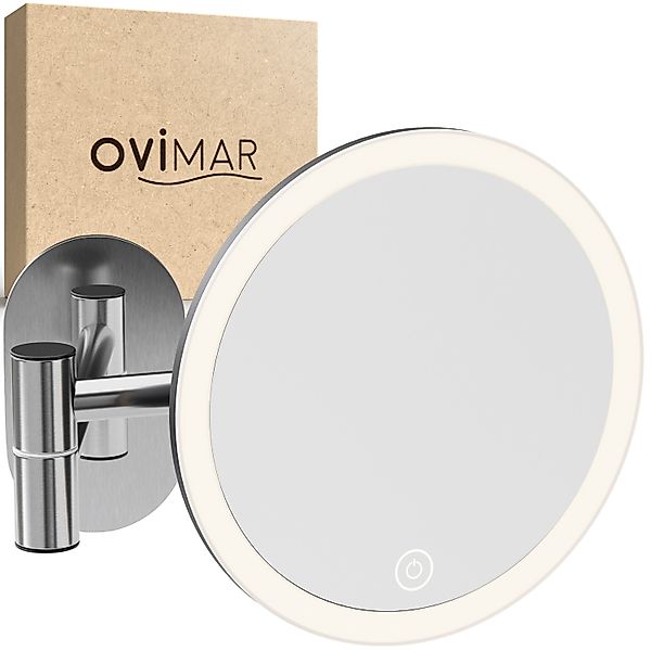 ovimar Kosmetikspiegel Vorupor (1-St), aus Edelstahl günstig online kaufen