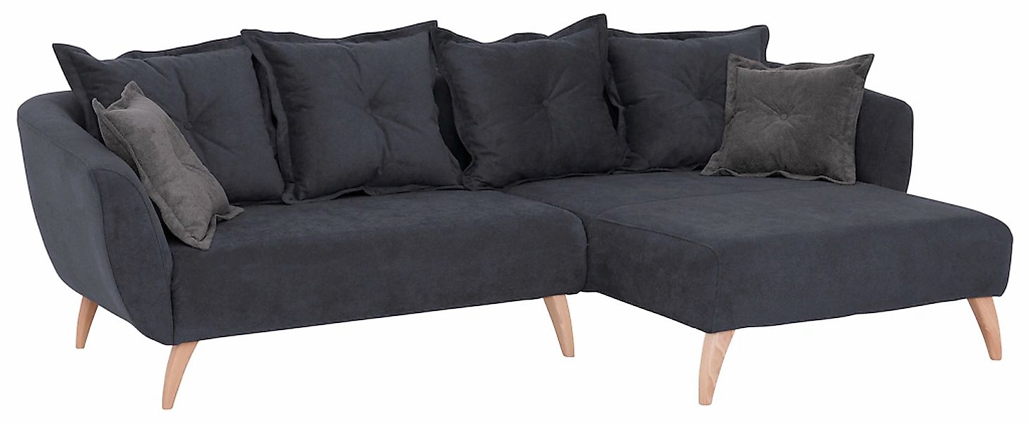 Home affaire "Baggio formschöne Polsterecke, bequem, Breite 277cm, L-Form" günstig online kaufen