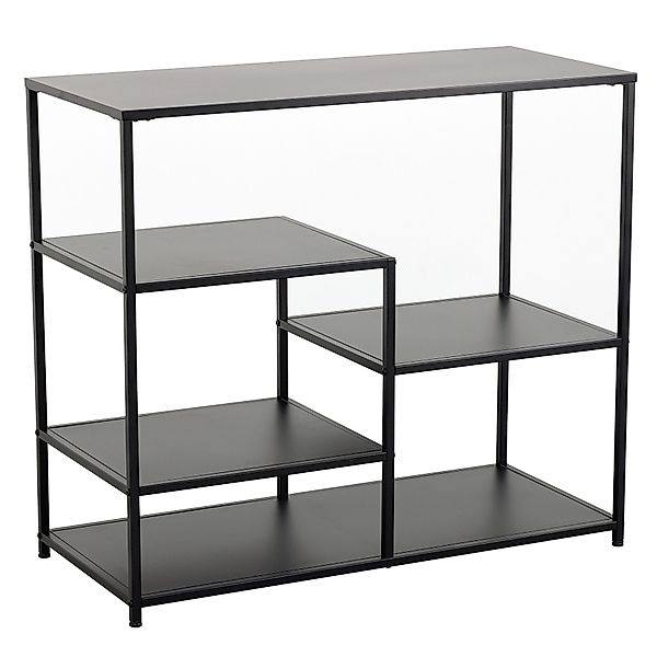 riess-ambiente Standregal DURA STEEL 90cm schwarz, günstig online kaufen