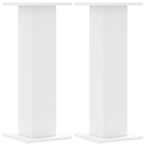 vidaXL Blumenständer Pflanzenständer 2 Stk. Weiß günstig online kaufen
