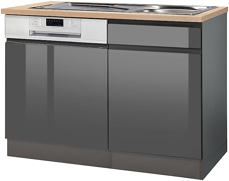 KOCHSTATION Spülenschrank "KS-Virginia", 110 cm breit, inklusive Einbauspül günstig online kaufen
