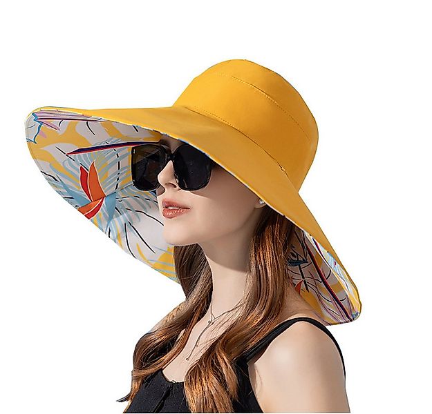 XDeer Sonnenhut Sonnenhut Damen, Sonnenschutz Sommerhut für Damen Breite Kr günstig online kaufen
