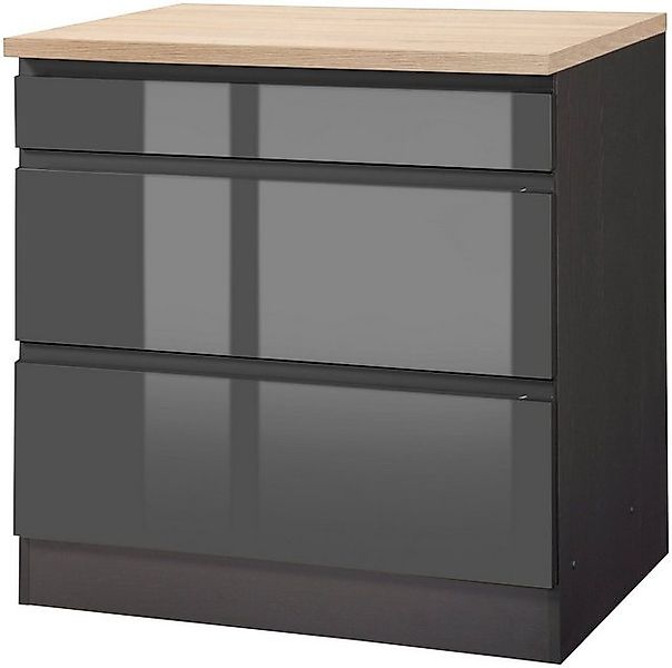 HELD MÖBEL Kochfeldumbauschrank "Virginia", 80 cm breit günstig online kaufen