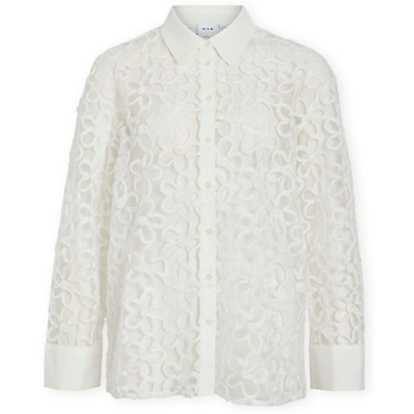 Vila  Blusen Baja Shirt - Snow White günstig online kaufen