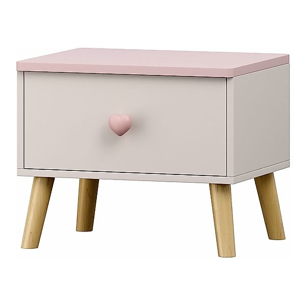 en.casa Nachttisch, »Sandnes« mit 1 Schublade günstig online kaufen