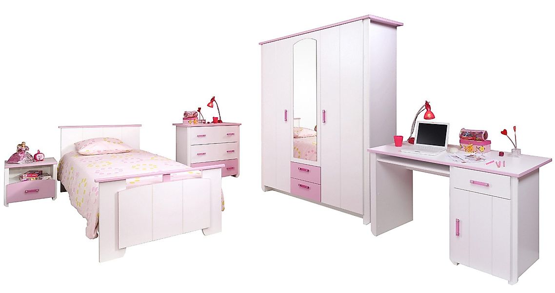 Parisot Jugendzimmer-Set Sunny, (Kinderzimmer Komplett-Set, 5-teilig), günstig online kaufen