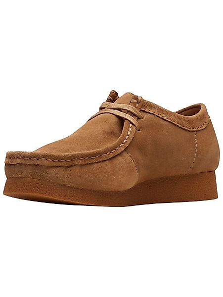 Clarks Halbschuhe Veloursleder Schnürschuh günstig online kaufen